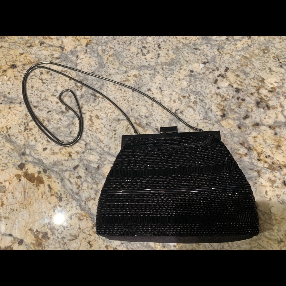 Beautiful Beaded Evening Bag Clutch Purse